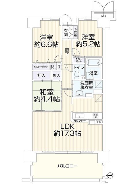 3LDK Apartment for Sale in Suwa City, Nagano - Thumbnail 3