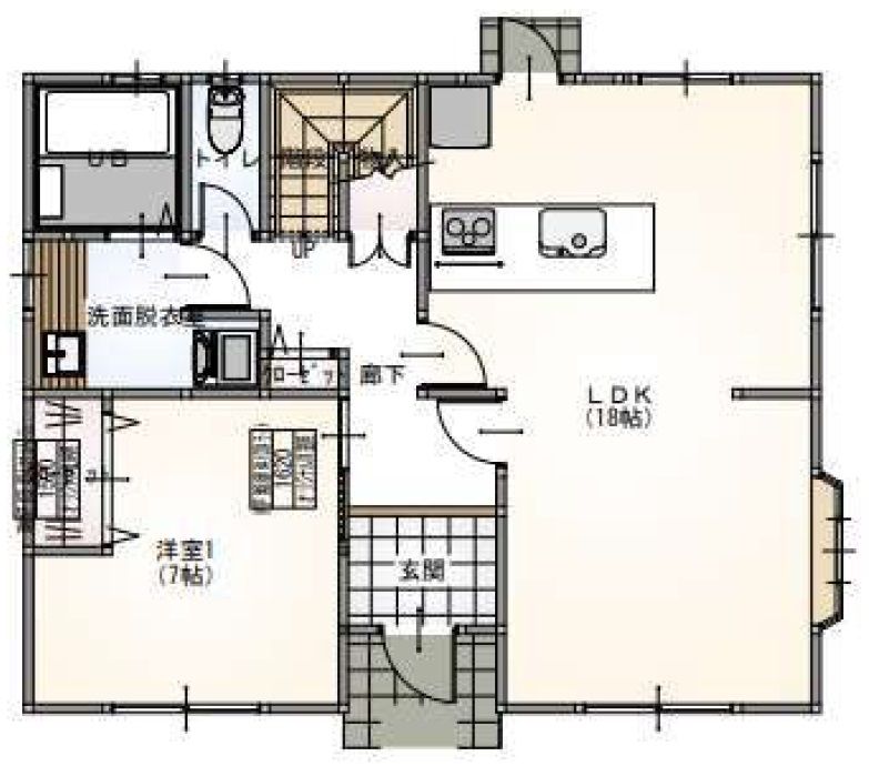 3LDK House in West Gakuen, Fukui - 174.66 sqm Land - Thumbnail 4