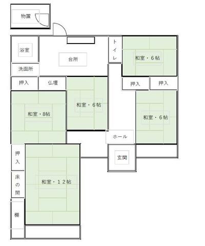 5DK Detached House for Sale in Hachinohe, Aomori - Akiya Bank Listing — Image 3, Hachinohe, Aomori