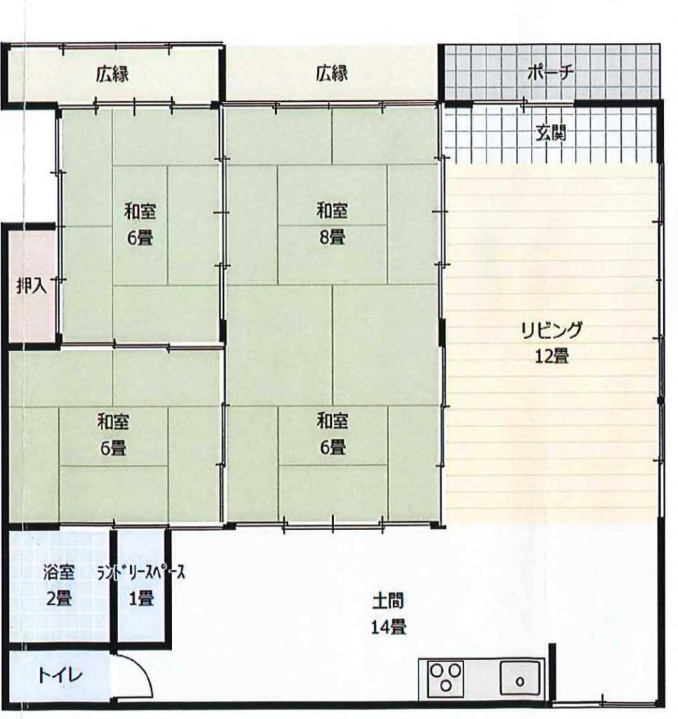 4LDK Rental House in Kyotamba, Kyoto - 114 sqm with Parking - Thumbnail 4