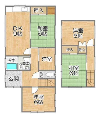 Detached house for sale [Property number HO-KT-04] - Property details - Hyogo Prefecture Kasai City Vacant House Bank Site — Image 3, Kasai, Hyogo