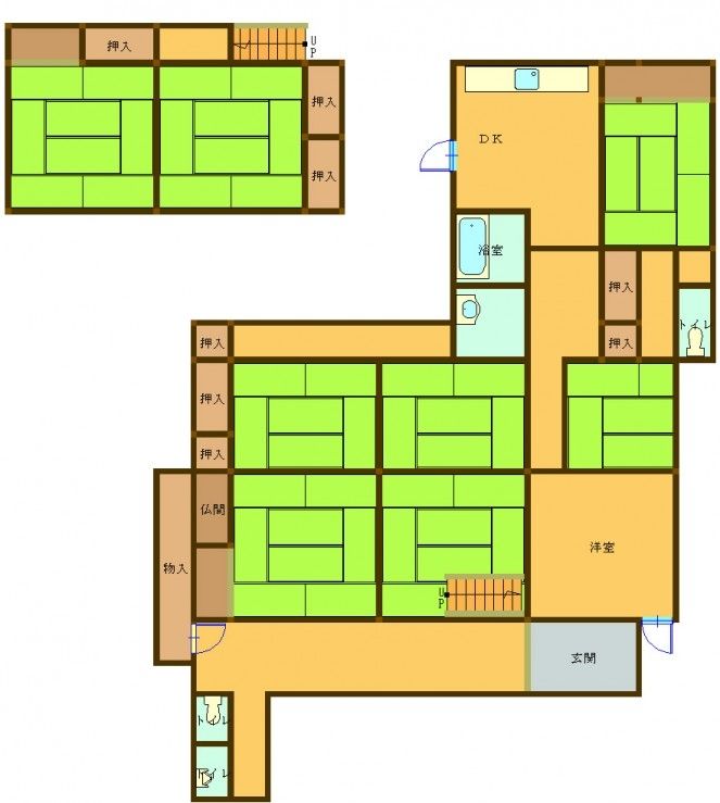 Historic 1928 9DK House on 545sqm Land in Bungotakada, Oita - Thumbnail 3