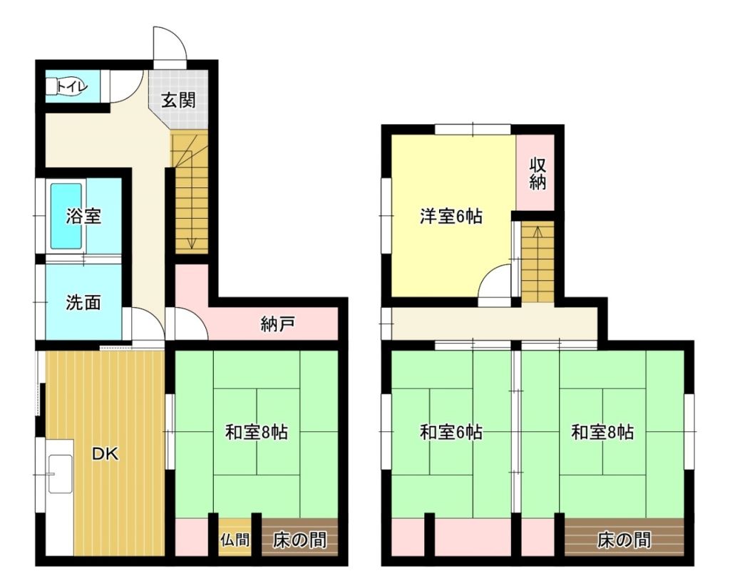 4DK House in Hofu City, Yamaguchi Prefecture - Thumbnail 2