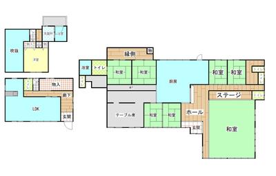 Spacious 1LDK Home with Former Diner in Yaotsu — Image 1, Yaotsu, Gifu
