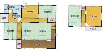 Spacious 6DK House in Kanzaki City - Corner Plot with Multiple Parking — Image 1, Kanzaki, Saga