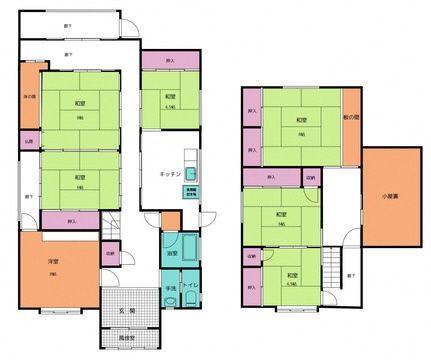 1967 6K House for Sale in Takaoka, Toyama - 164.62 sqm - Thumbnail 3