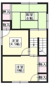 4DK Corner House in Takashi City with Garage - Thumbnail 3