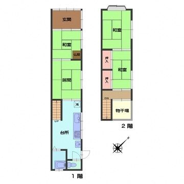 58-Year-Old 4K House for Sale in Takaoka, Toyama - 930,000 Yen - Thumbnail 2