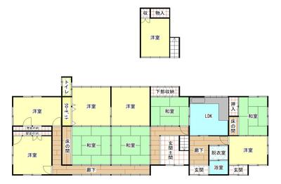 Traditional 10LDK Home with Woodland in Yaotsu Town — Image 1, Yaotsu, Gifu