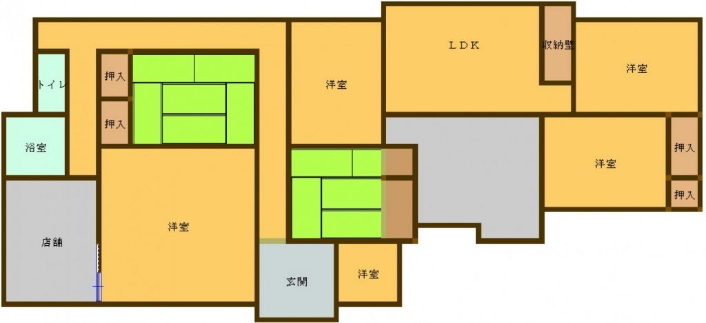 Large 6LDK Rental House with Warehouse in Bungotakada, Oita - Thumbnail 3