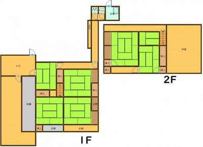 Large Former Store Property Near Government Office and Supermarket — Image 1, Bungotakada, Oita