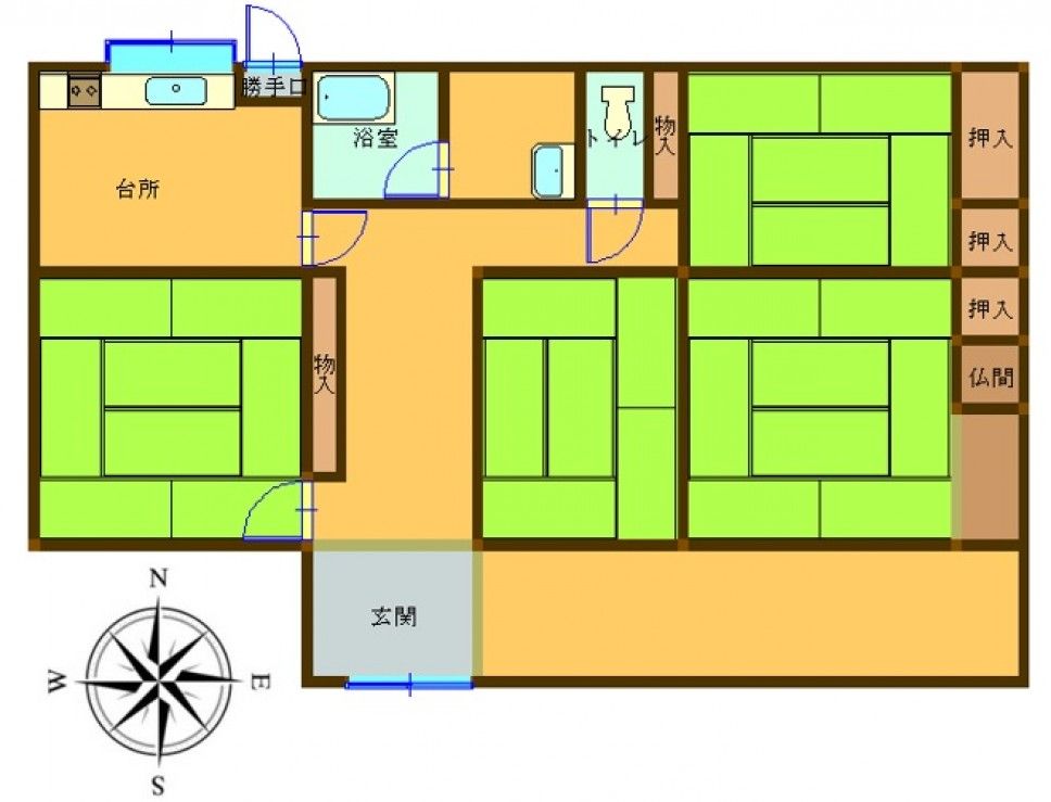 122 sqm Wooden House for Rent in Bungotakada, Oita - Main Image