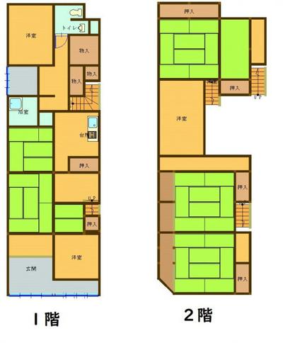 Traditional 2-Story House in Downtown Bungotakada, Oita — Image 1, Bungotakada, Oita