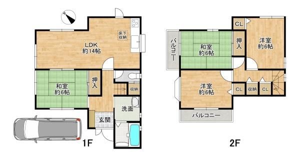 4LDK Detached House for Sale in Izumi City, Osaka - Thumbnail 3