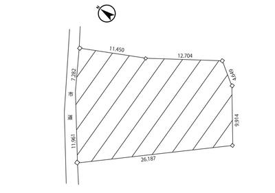 Residential land in Okamura 2-chome, Suwa City, 3.8 million yen - Suwa City Vacant House and Vacant Land Bank — Image 1, Suwa, Nagano
