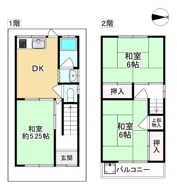 3DK Detached House for Sale near Oowada Station, Kadoma - Thumbnail 4