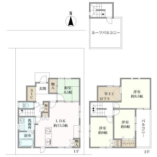 4LDK House for Sale in Nagaokakyo, Kyoto - 99.81 sqm - Thumbnail 4