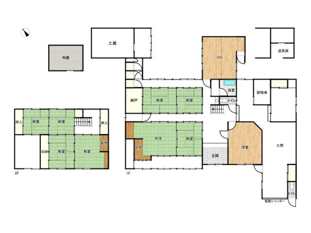 1926 9DK Wooden House on 726㎡ Land in Himeji, Hyogo - Main Image