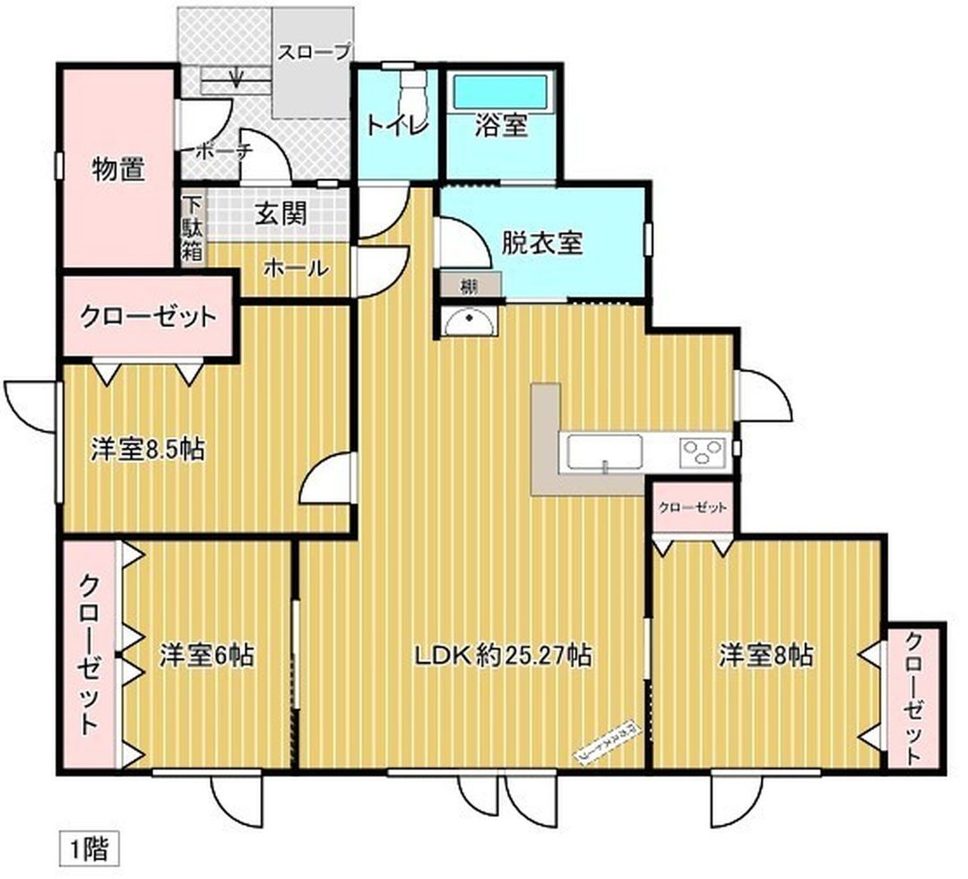 New 3LDK House for Sale in Kitami, Hokkaido - 109 sqm - Thumbnail 3