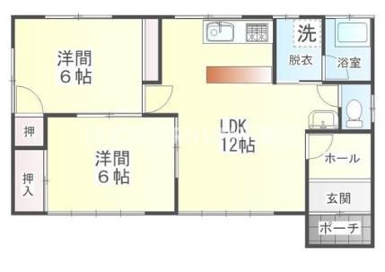 Rental 2LDK House in Mimata-cho, Miyazaki - 60.19 sqm - Thumbnail 2