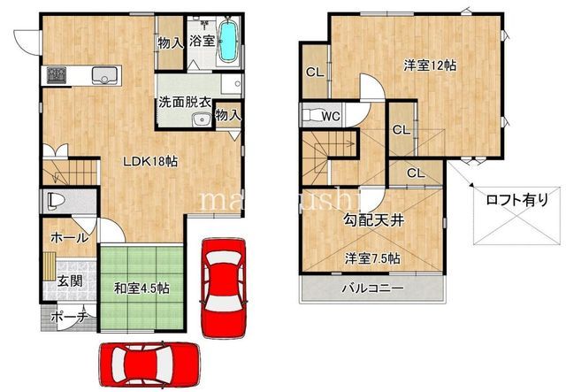 3LDK House with Loft for Sale in Fujiidera, Osaka - Thumbnail 3