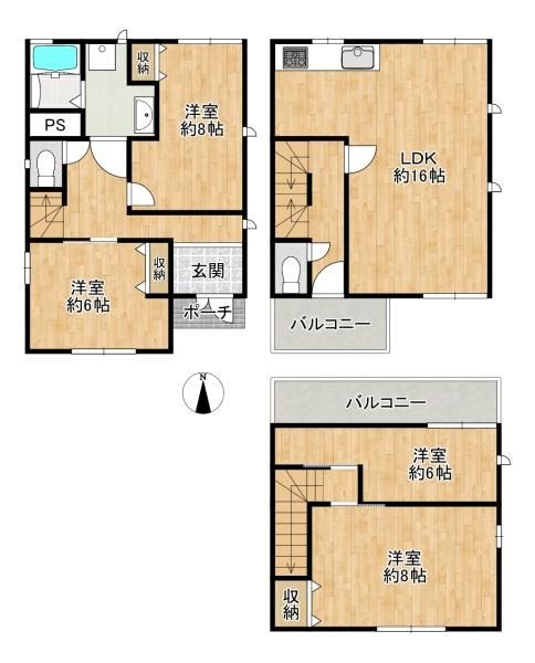Renovated 4LDK House for Sale in Higashi-Osaka, Osaka - Thumbnail 2