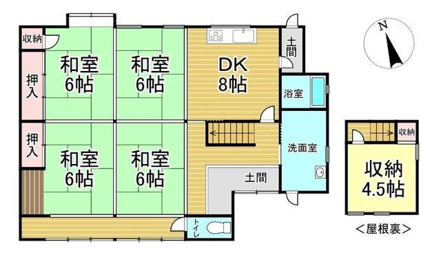 4DK House for Sale in Himeji, Hyogo - 6 Min Walk to Megano Station - Thumbnail 4