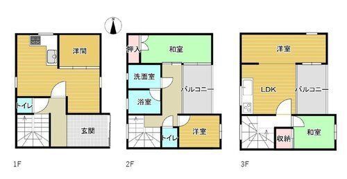 5LDK Steel-Framed House in Tennoji Ward, Osaka - Thumbnail 2