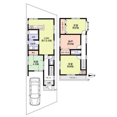 3SLDK House for Sale in Sakai Higashi Ward, Osaka — Floorplan, Higashi, Osaka