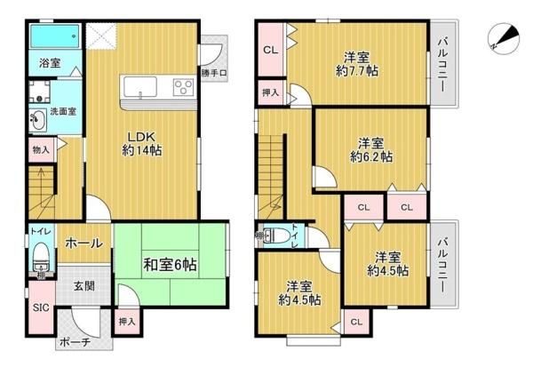 4LDK House for Sale in Hashimoto, Wakayama - 106.81 sqm - Thumbnail 4