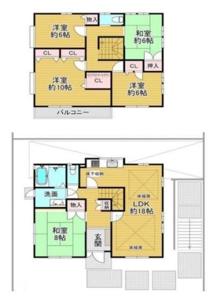 5LDK Detached House for Sale in Kashipa, Nara - 132.9㎡ - Thumbnail 2