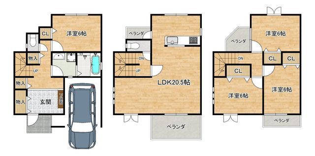 4LDK Family Home for Sale in Kadoma, Osaka | 2006 Build - Thumbnail 3