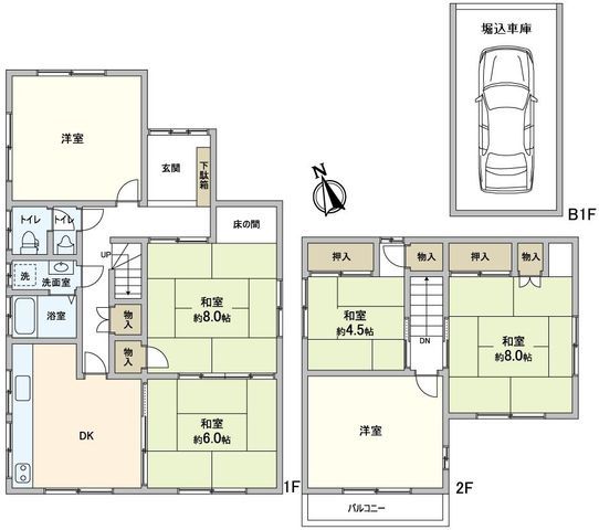 6DK Detached House for Sale near Shoro Station, Toyonaka - Thumbnail 3