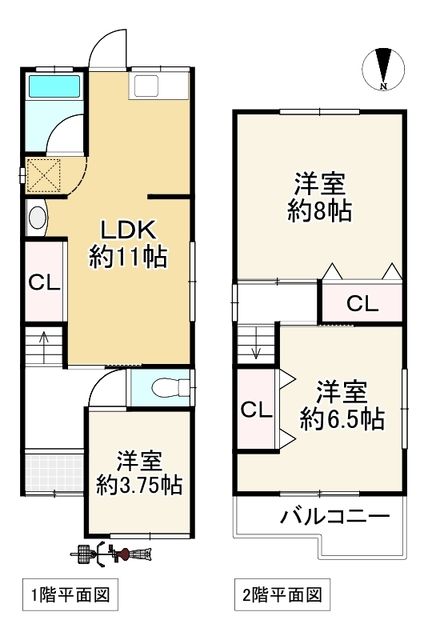 3LDK Detached House for Sale near Kitano Station, Sakai - Thumbnail 2