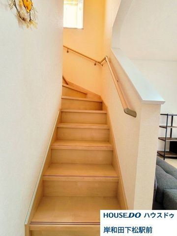 4LDK Detached House for Sale in Kishiwada, Osaka - Quiet Development - Thumbnail 3
