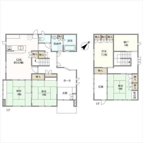4SLDK Detached House for Sale in Fujiwaradai, Kobe - Thumbnail 3