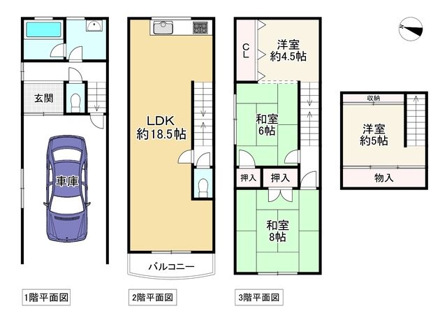4LDK Detached House for Sale in Daito City, Osaka - Thumbnail 3