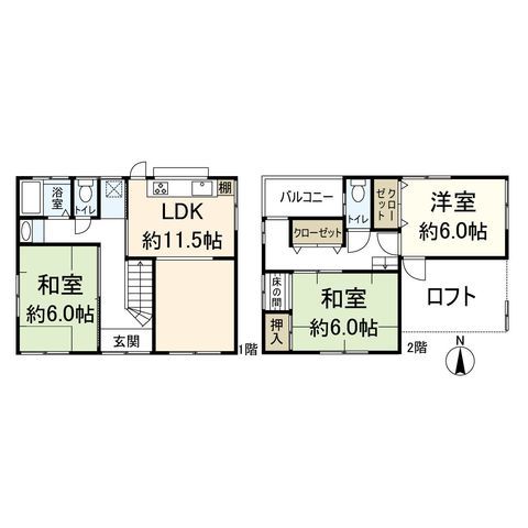 3LDK Detached House for Sale near Mukonoso Station, Amagasaki - Thumbnail 3