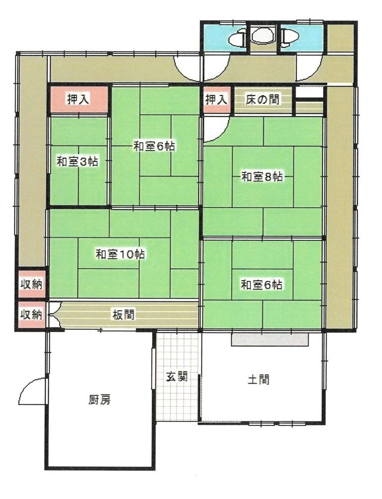 Historic 5K House for Sale in Ukyo-ku, Kyoto with 674 sqm Land - Thumbnail 4