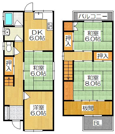 4DK Used House for Sale in Asahi-ku, Osaka - 84.39 sqm - Thumbnail 2