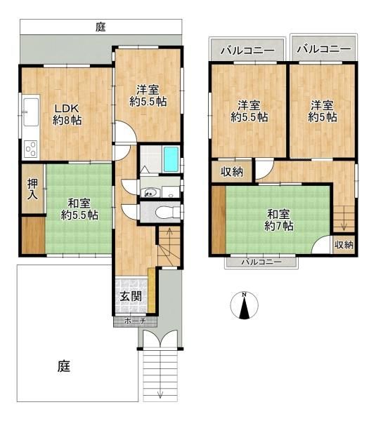 Renovated 5LDK RC House for Sale in Higashi-Osaka - Thumbnail 2