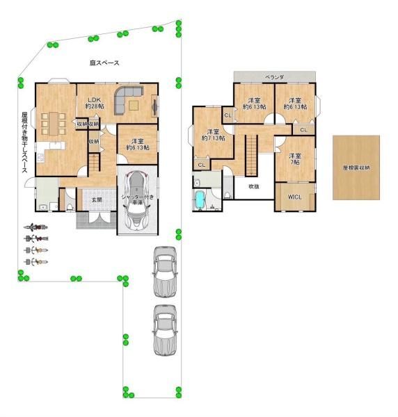 5SLDK Family House with Parking for 3+ Cars in Higashiosaka - Thumbnail 4