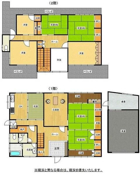 Spacious 8DK House in Wakayama City for Sale - Thumbnail 2