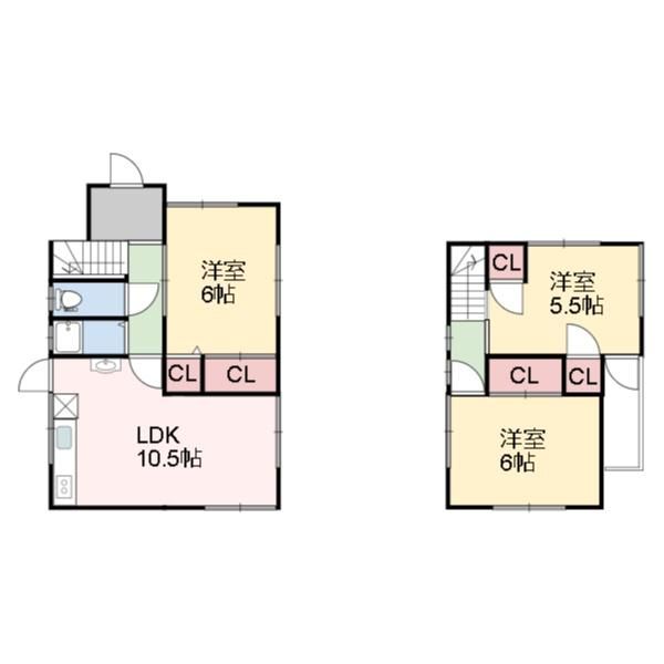 Renovated 3LDK House near Yobe Station, Himeji - Thumbnail 3