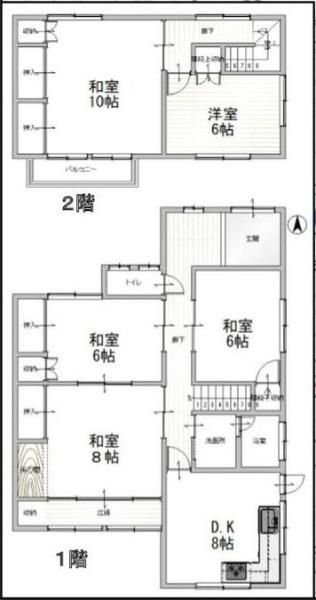 5DK Detached House for Sale in Wakayama City, Wakayama - Thumbnail 2