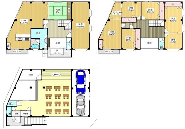 8LDK Corner Lot House for Sale in Higashi-Osaka, Osaka - Thumbnail 2