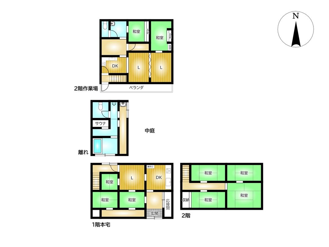 7LDK Wooden House for Sale on 323 sqm Lot in Tawaramoto, Nara - Thumbnail 3
