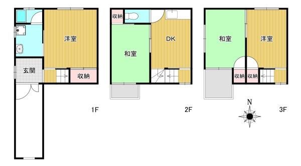 4DK Wooden House for Sale Near Nagai Station, Osaka - Thumbnail 2