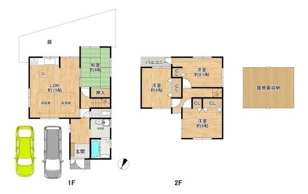 4LDK Detached House for Sale in Izumi City, Osaka - Thumbnail 3