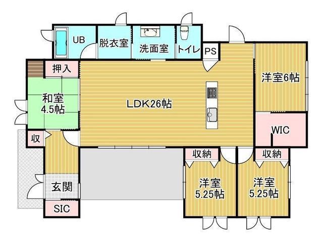 2019-Built 4SLDK Single-Story House with Solar in Hofu, Yamaguchi - Thumbnail 2
